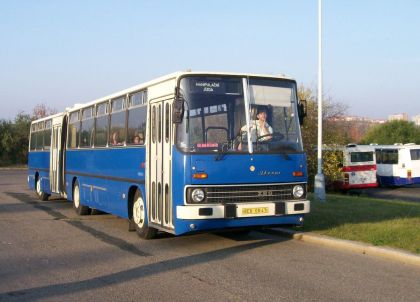 Fotoleporelo z pražské jízdy autobusem  Ikarus 280.10  BEA 08-41.