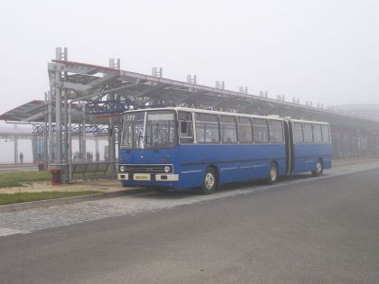 Fotoleporelo z pražské jízdy autobusem  Ikarus 280.10  BEA 08-41.