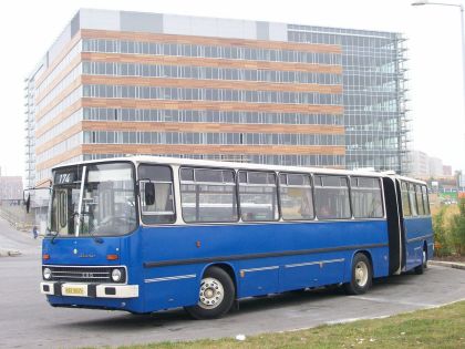 Fotoleporelo z pražské jízdy autobusem  Ikarus 280.10  BEA 08-41.