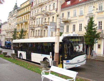 V rámci Polských dní v Karlovarském kraji se představil v regionu i autobus