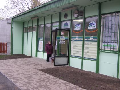 Den (po)otevřených dveří na autobusovém nádraží v Sokolově.