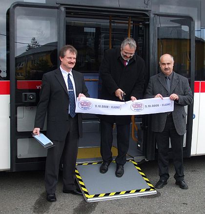 Od začátku října vozí cestující ve městě Kladně a okolí čtyři nové autobusy.