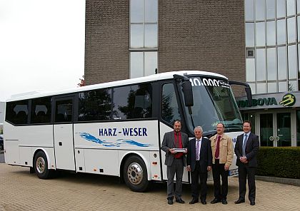 Společnost VDL Bus &amp; Coach dodala 10000. autokar BOVA Futura.