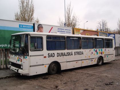 Autobusová pohlednice ze Slovenska.