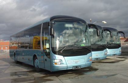 Tři meziměstské autobusy MAN Lion's Regio jsou od závěru října