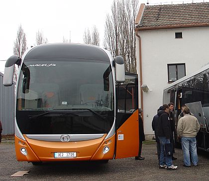 Po pražském TEZASu se další prezentace turistických autobusů z nabídky Irisbusu