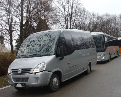 Po pražském TEZASu se další prezentace turistických autobusů z nabídky Irisbusu