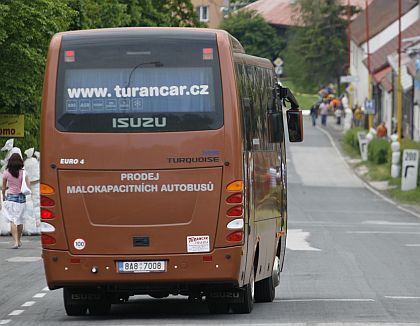 Bilance prodeje malokapacitních autobusů ISUZU Turquoise v roce 2008.