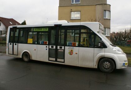 Minibus CiBus ENA Z Maxi jsme vyfotografovali v Plzni.