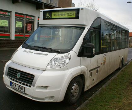 Minibus CiBus ENA Z Maxi jsme vyfotografovali v Plzni.
