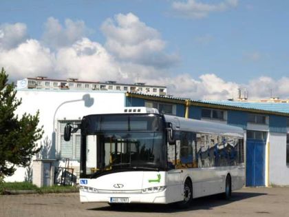 Informace o nových autobusech Solaris Urbino 12 a 18 v Chomutově.