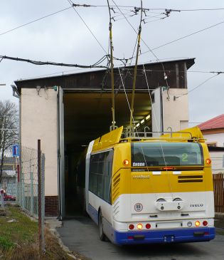 Objektiv čtenáře BUSportálu zachytil v Plzni při zkušební jízdě