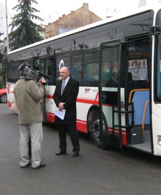 Vánoční dárek v hodnotě cca 6 milionů Kč pro kralupskou MHD: