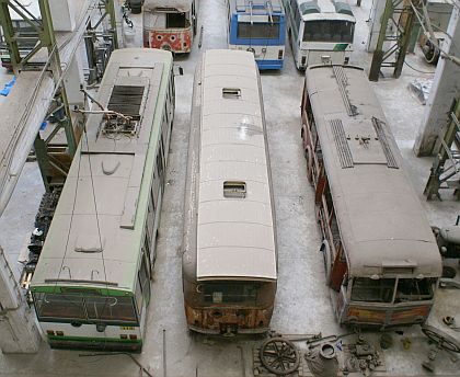 Dárek pod stromeček dostal před nedávnem trolejbus  3 Tr3 - prostředky