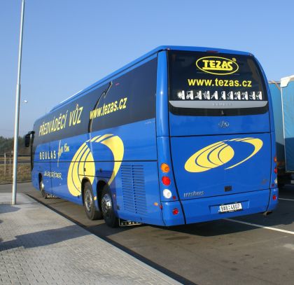 Redakce BUSportálu se byla projet patnáctimetrovým třínápravovým autokarem