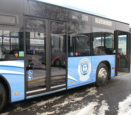 Minulý týden byl na návštěvě v České republice testovací nízkopodlažní autobus