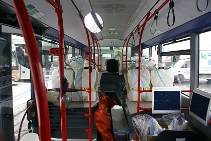 Minulý týden byl na návštěvě v České republice testovací nízkopodlažní autobus