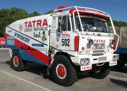 Sbírka vozidel Milana Horky obsahuje i horský autobus Tatra 500HB.