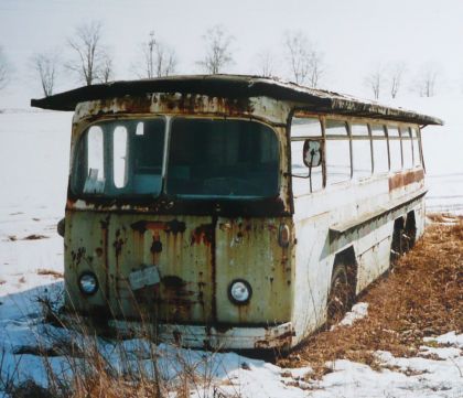 Vracíme se k autobusu Karosa - Tatra  500 HB ve sbírce Milana Horky.