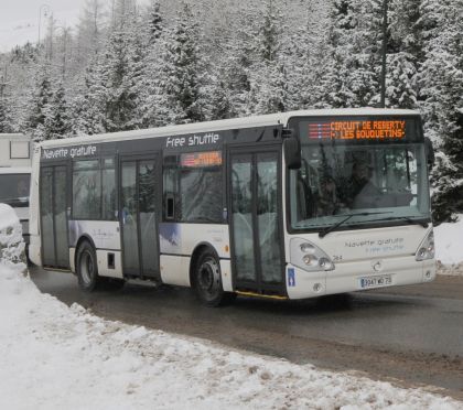 Irisbus Iveco: První čtyři Citelisy o délce 10.5 m budou vozit lyžaře
