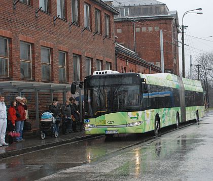 Solaris Urbino 18 Hybrid na prezentaci druhé generace hybridních vozidel v ČR