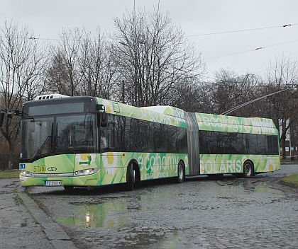 Solaris Urbino 18 Hybrid na prezentaci druhé generace hybridních vozidel v ČR