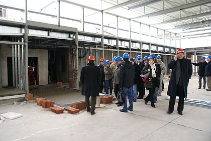 Na návštěvě na Florenci. Jak to vypadá uvnitř stavby nové haly