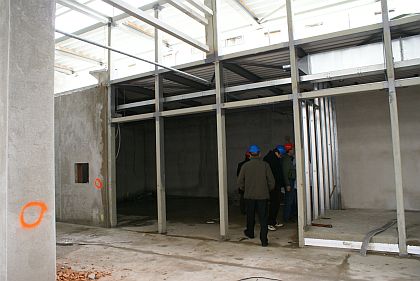 Na návštěvě na Florenci. Jak to vypadá uvnitř stavby nové haly