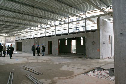 Na návštěvě na Florenci. Jak to vypadá uvnitř stavby nové haly