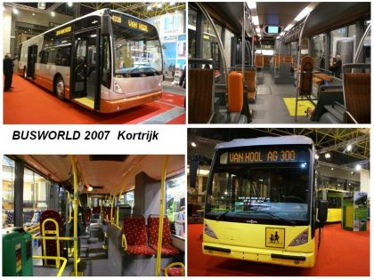 Belgické autobusy Van Hool  po prvé ve větší míře na území bývalého