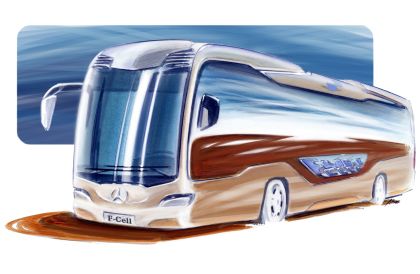 Testování flotily nových autobusů Mercedes-Benz Citaro FuelCELL Hybrid