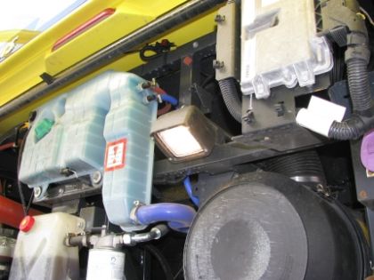 Kloubové Citelisy pro Košice tankovaly u plničky CNG FTL Prostějov.