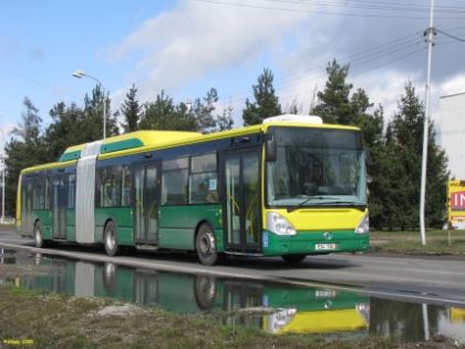 Kloubové Citelisy pro Košice  tankovaly  u plničky CNG FTL Prostějov.