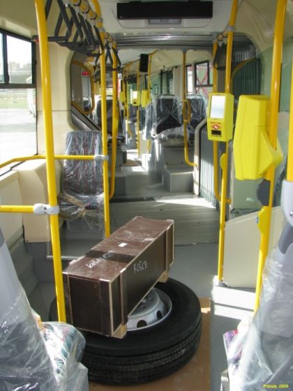 Kloubové Citelisy pro Košice tankovaly u plničky CNG FTL Prostějov.