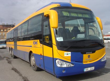 Šest nových linkových autobusů Scania Irizar 'i4' ve vozovém parku BORS Břeclav.