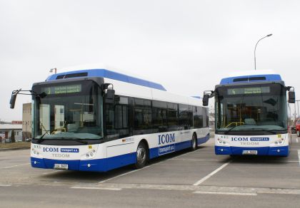 Fotoreportáž:Tři nízkopodlažní CNG autobusy TEDOM pro TRADO MAD - ICOM transport