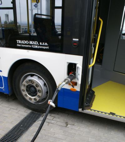 Fotoreportáž:Tři nízkopodlažní CNG autobusy TEDOM pro TRADO MAD - ICOM transport