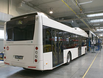 Na návštěvě ve společnosti TEDOM. Bratislavské a sofijské autobusy.