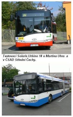 Od úterý se na lince PID 317/17 objeví první kloubový Solaris Urbino 18 dopravce