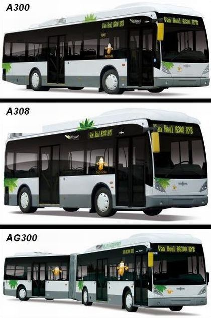 UITP Vienna: VAN HOOL nabízí tři typy diesel-elektrických  hybridních  autobusů: