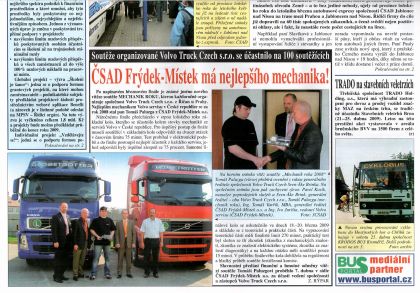 Vyšel sedmý Dopravák 2009, noviny ADSSF.