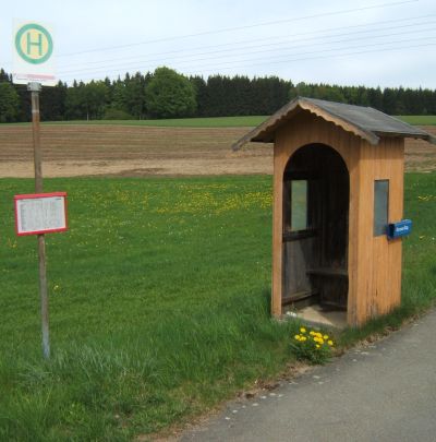 Příklad možného využití tělesa bývalé železniční trati u německého města Nabburg