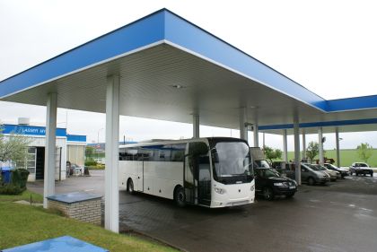 Dvě zajímavé novinky -  autobusy Scania byly tento týden k dispozici novinářům