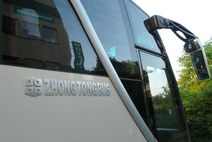 Čínský autokar Zhong Tong Caesar ukrajinského dopravce