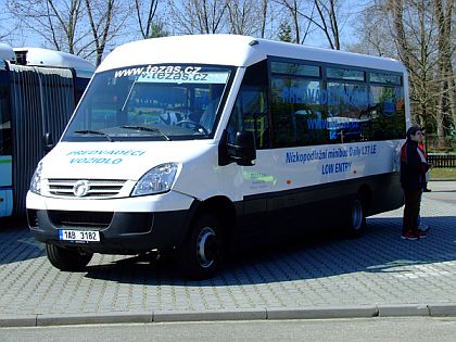 Irisbus Crosway Hasičského záchranného sboru JČ kraje a další vozidla.