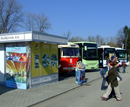 Irisbus Crosway Hasičského záchranného sboru JČ kraje a další vozidla.