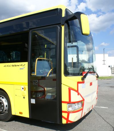 Z Vysokého Mýta do Francie  - 2 školní autobusy Irisbus Recréo a 1 Crossway