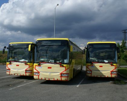 Z Vysokého Mýta do Francie  - 2 školní autobusy Irisbus Recréo a 1 Crossway