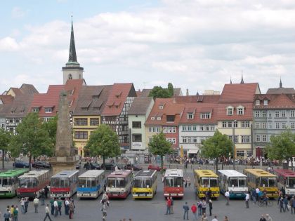 Historicky 1.sraz autobusů Ikarus v Erfurtu  proběhl o víkendu 16.-17.5.2009