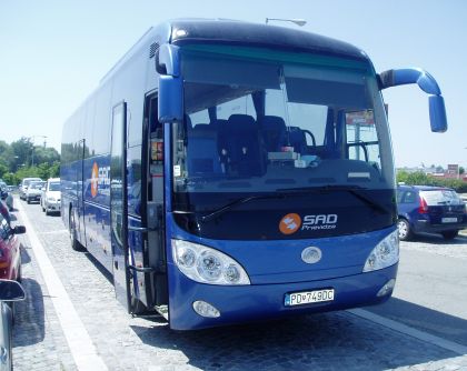 Předváděcí dny autobusů YUTONG na Moravě.